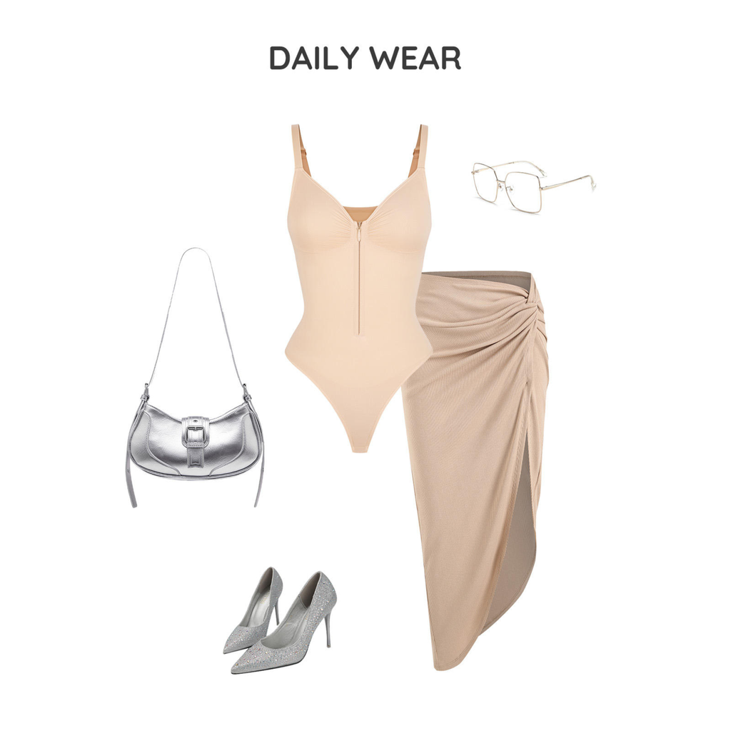 SculptZip Imported Bodysuit
