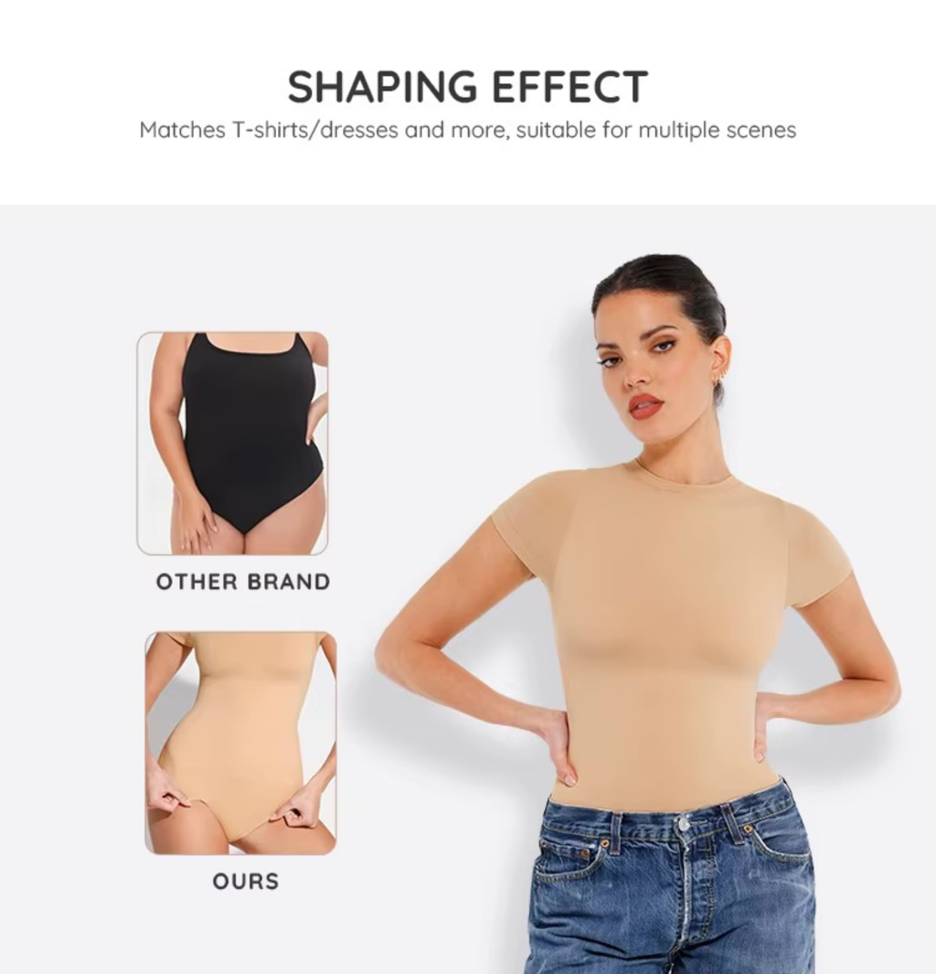Imported Seamless Sculpting Bodysuit For Women