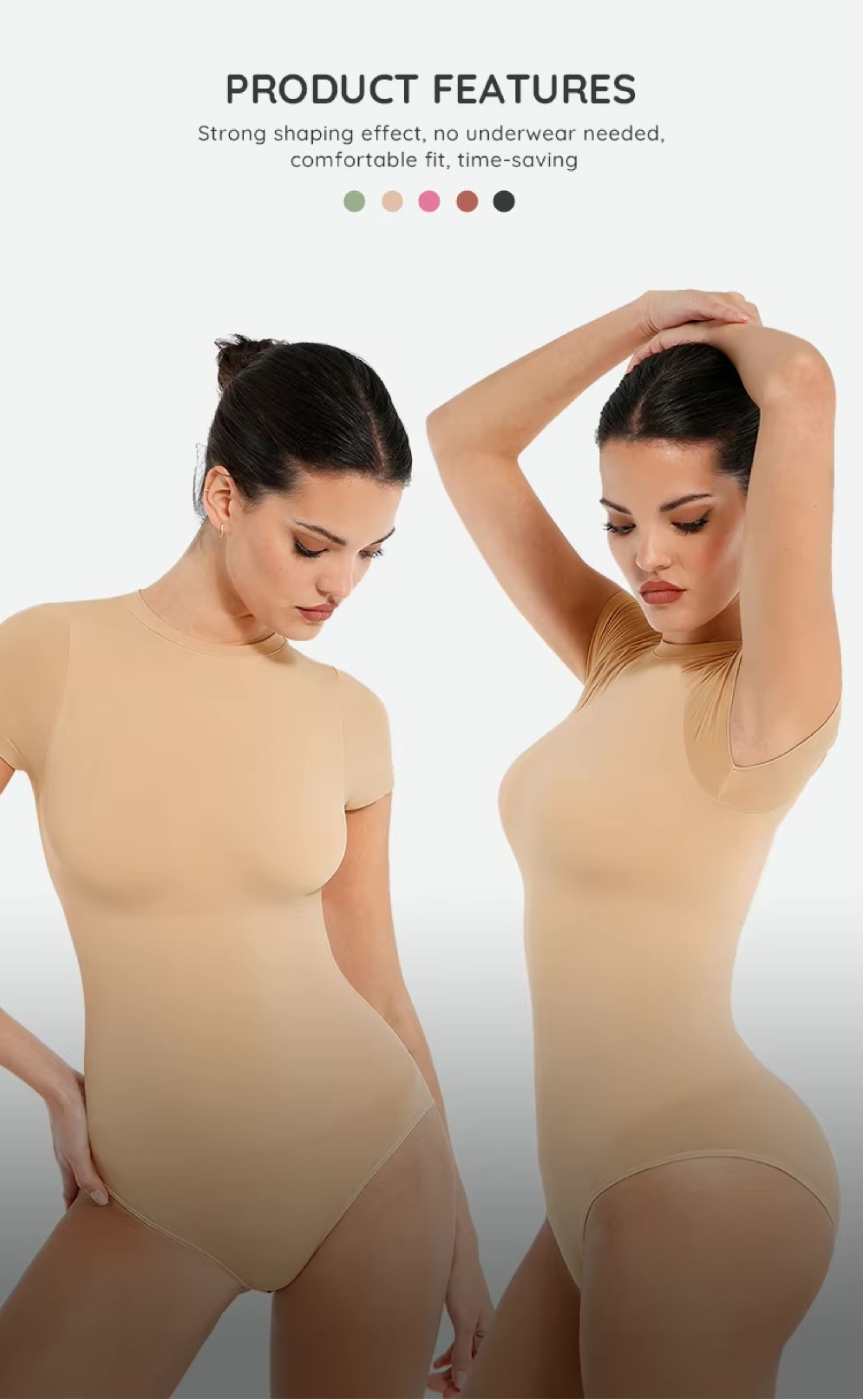 Imported Seamless Sculpting Bodysuit For Women