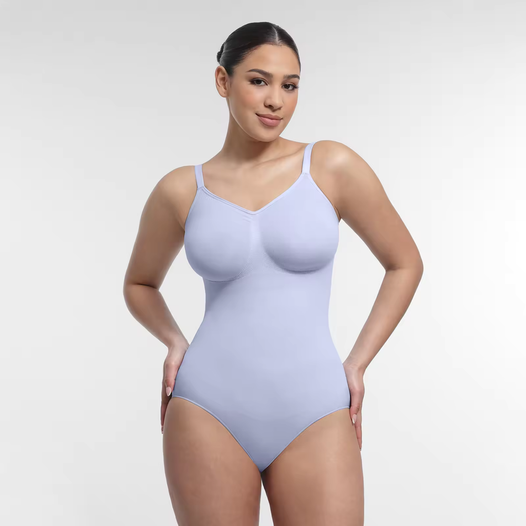 Seamless Tummy Control Shapewear Bodysuit for Women