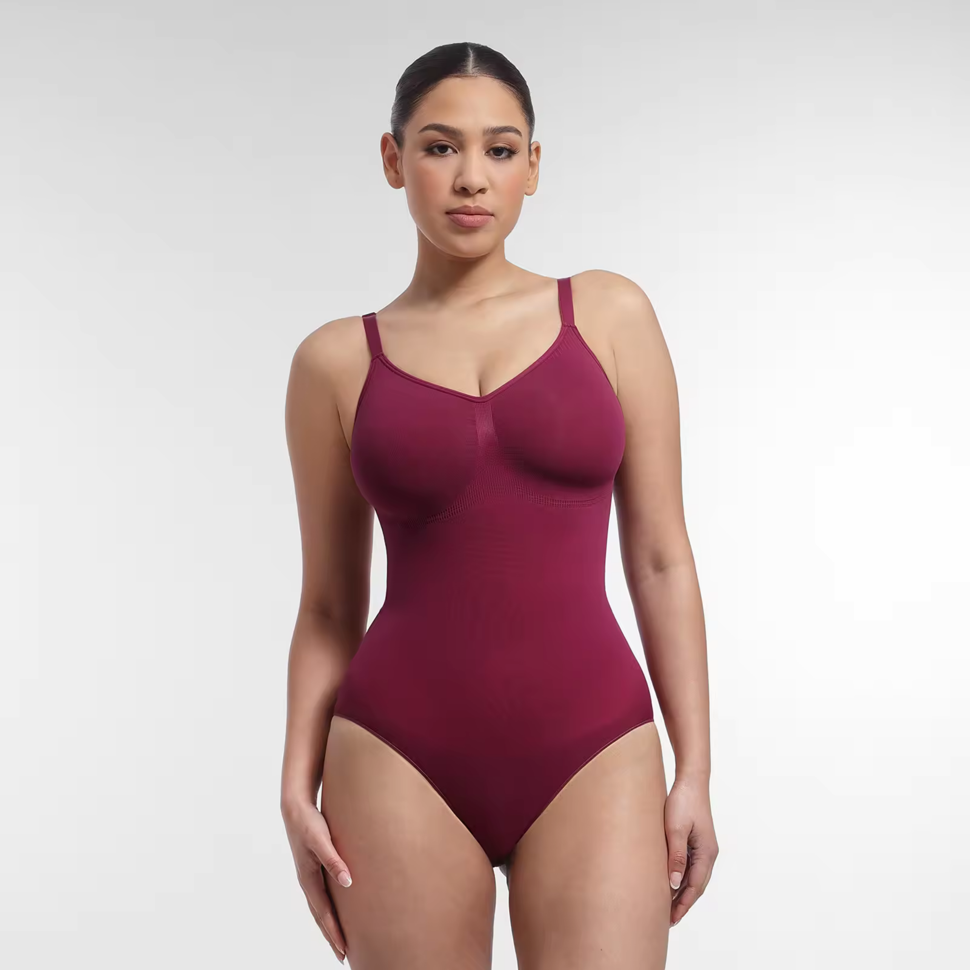 Seamless Tummy Control Shapewear Bodysuit for Women