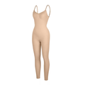 Plus Size Seamless Yoga Catsuit Tummy Control Shapewear Jumpsuit for Women