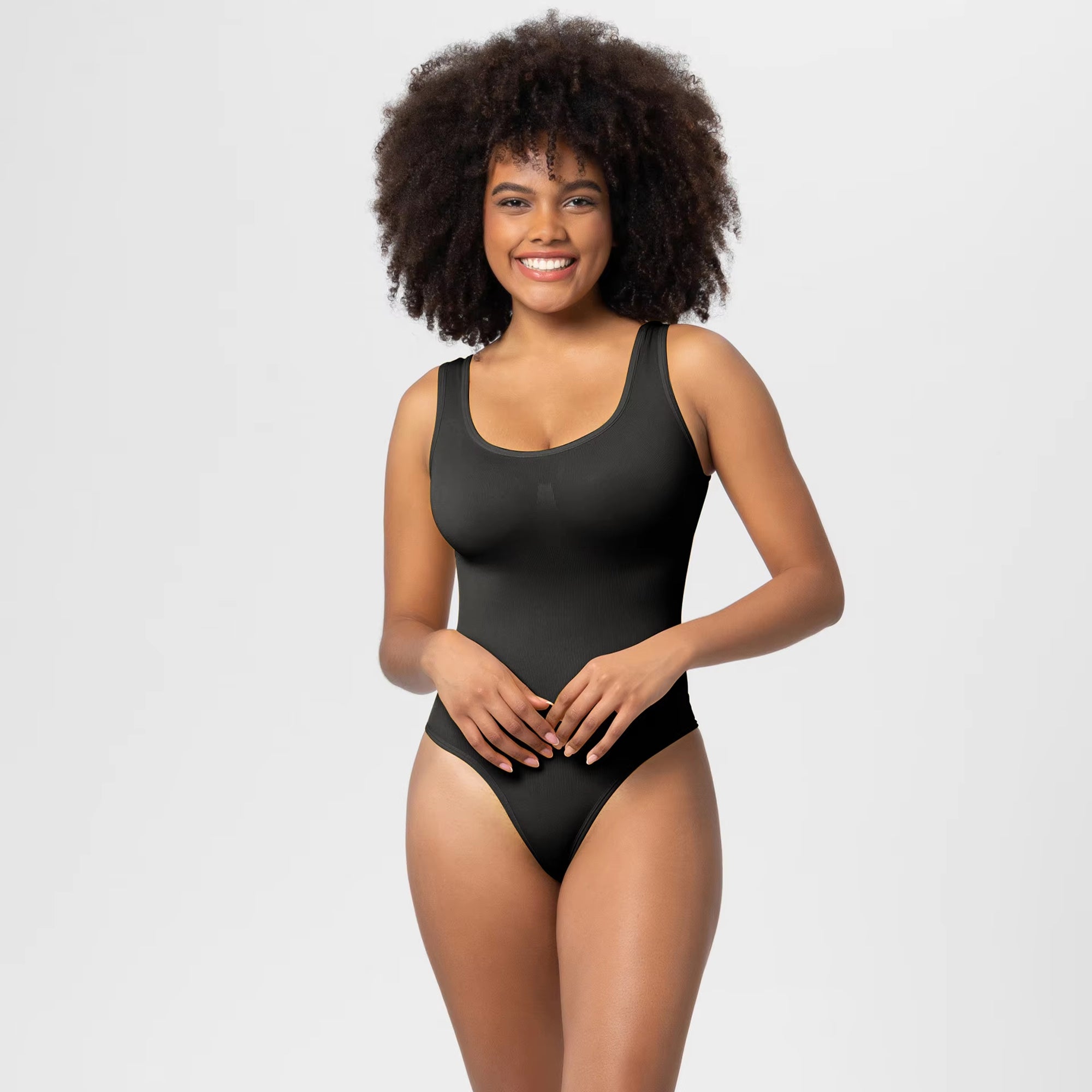 Women's Seamless Backless Thong Shapewear Bodysuit