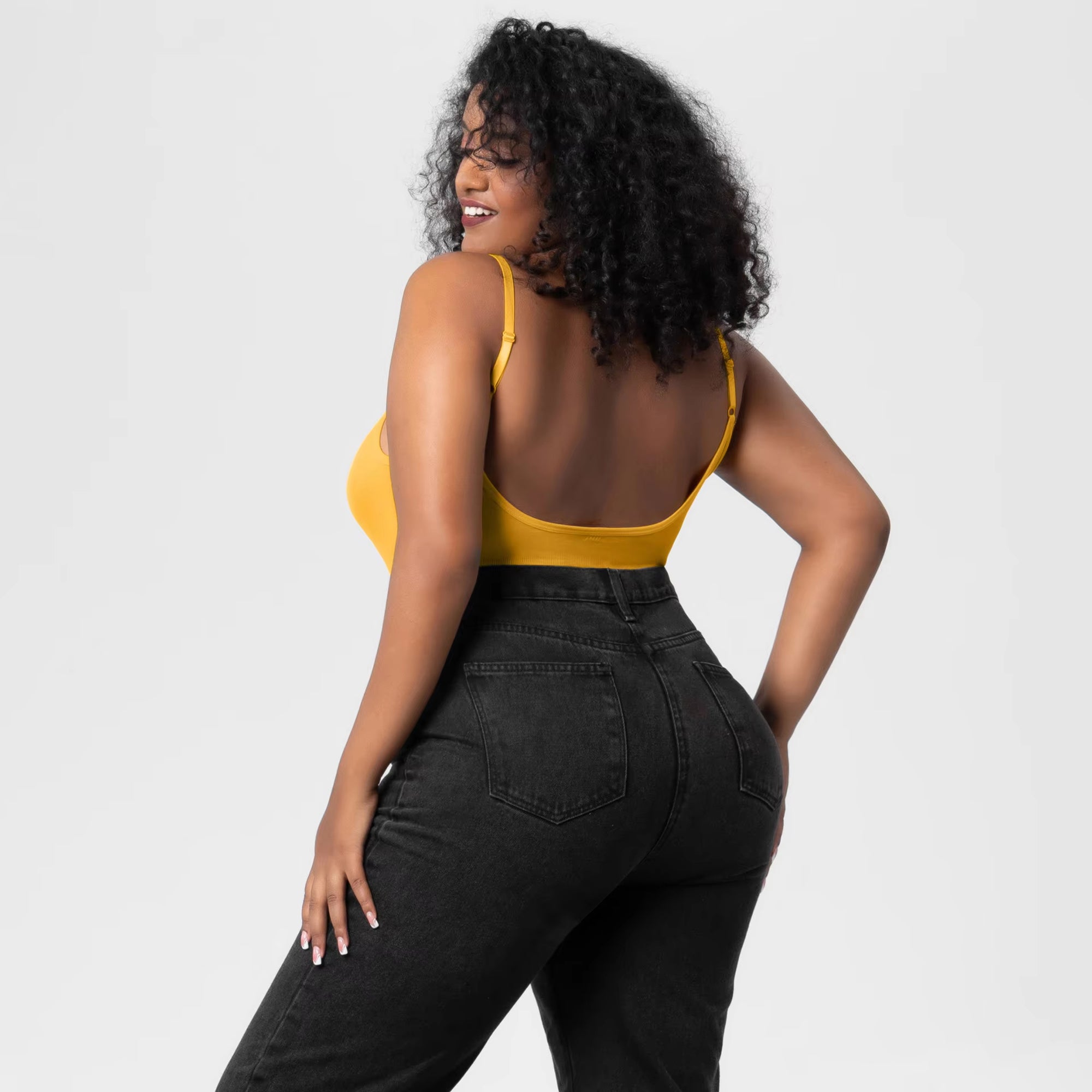 Women's Seamless Backless Thong Shapewear Bodysuit